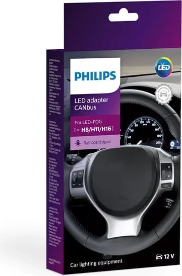 Adapter CANbus për LED, Philips, 18954C2, për H8/H11/H16