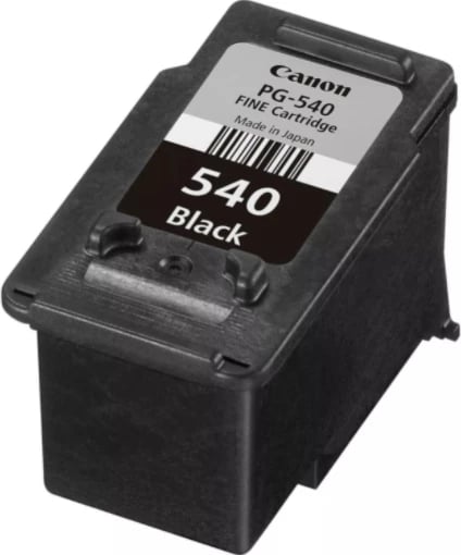 Kasetë boje, Canon, PG-540 5225B001, 8 ml, 180 faqe, Standard, e zezë