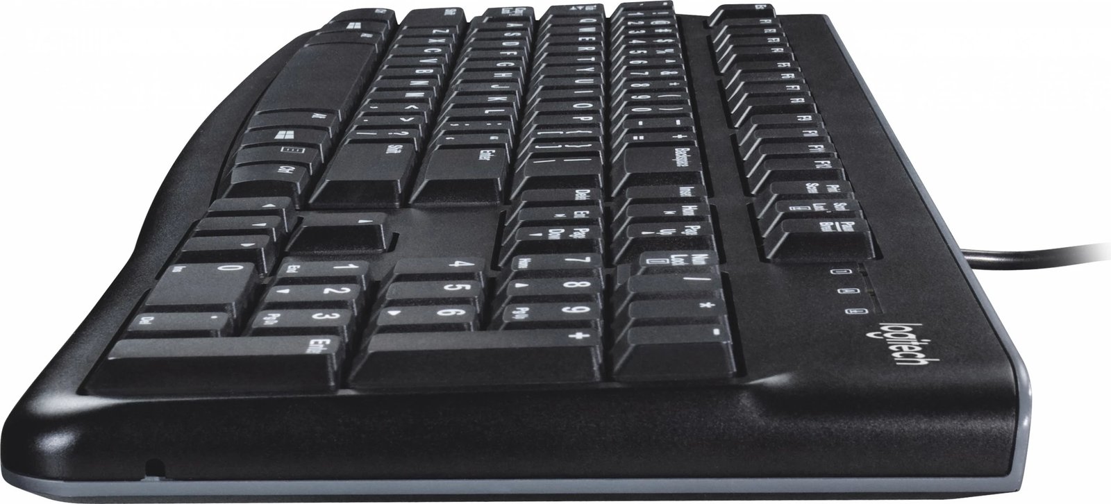 Tastierë Logitech K120, AZERTY, me kabllo, e zezë
