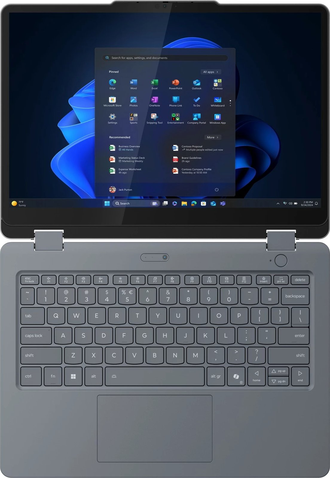 Laptop Lenovo 13w 2-in-1 G3, Core i5 120U, 16GB, 512GB SSD, Pen Touch, gri