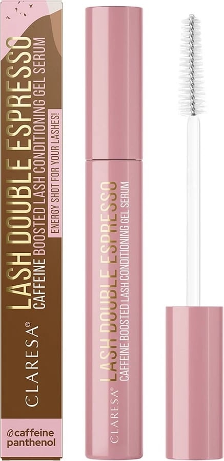 Serum për qerpikë Claresa Lash Double Espresso Nourishing Gel, 10g