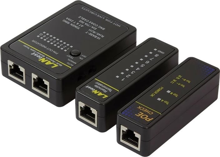 Testues kabllosh Ethernet LogiLink WZ0015P me PoE, i zi