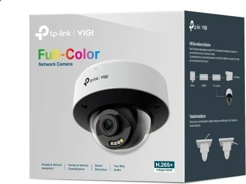 Kamerë sigurie dome TP-LINK InSight S245, 4MP, 2.8mm, bardhë/zezë