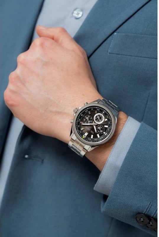 Orë dore për meshkuj Paul Lorens, argjendtë