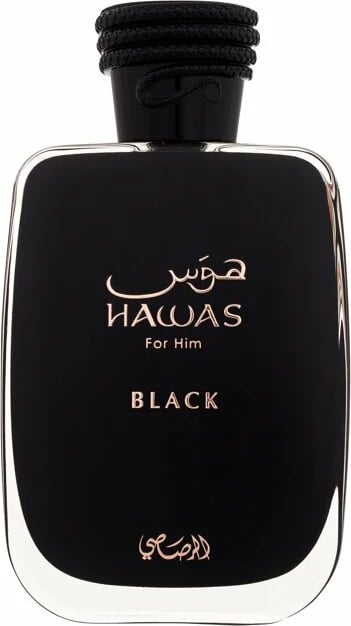 Eau de Parfum për meshkuj Rasasi Hawas Black, 100ml