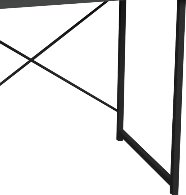 Tavolinë studimi Ustando, melaminë antracit, 90x60x72cm