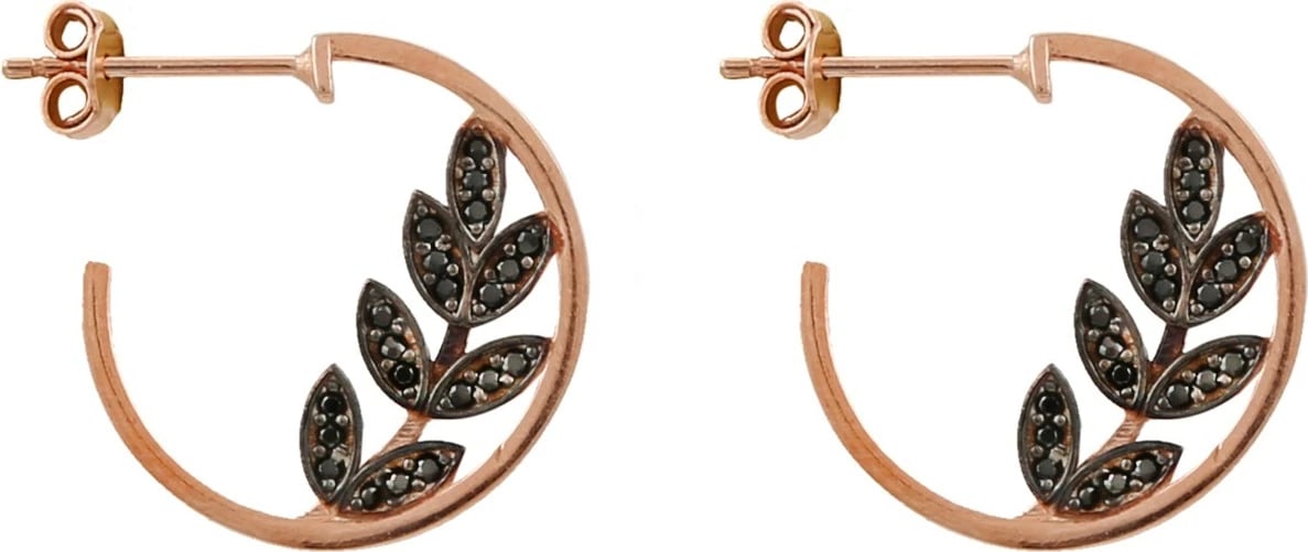 Vathë argjendi ngjyrë rozë gold, Jumeon, 8158