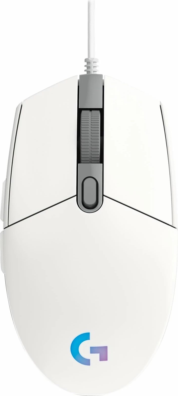 Logitech Gaming Mouse G203 LIGHTSYNC - mouse - USB - white