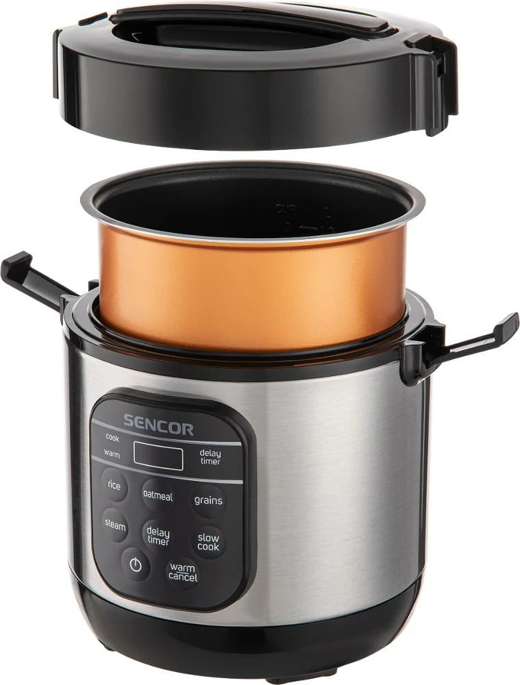 Tenxhere speciale për gatimin e orizit Sencor SRM 0650SS, 0.6l  hiri