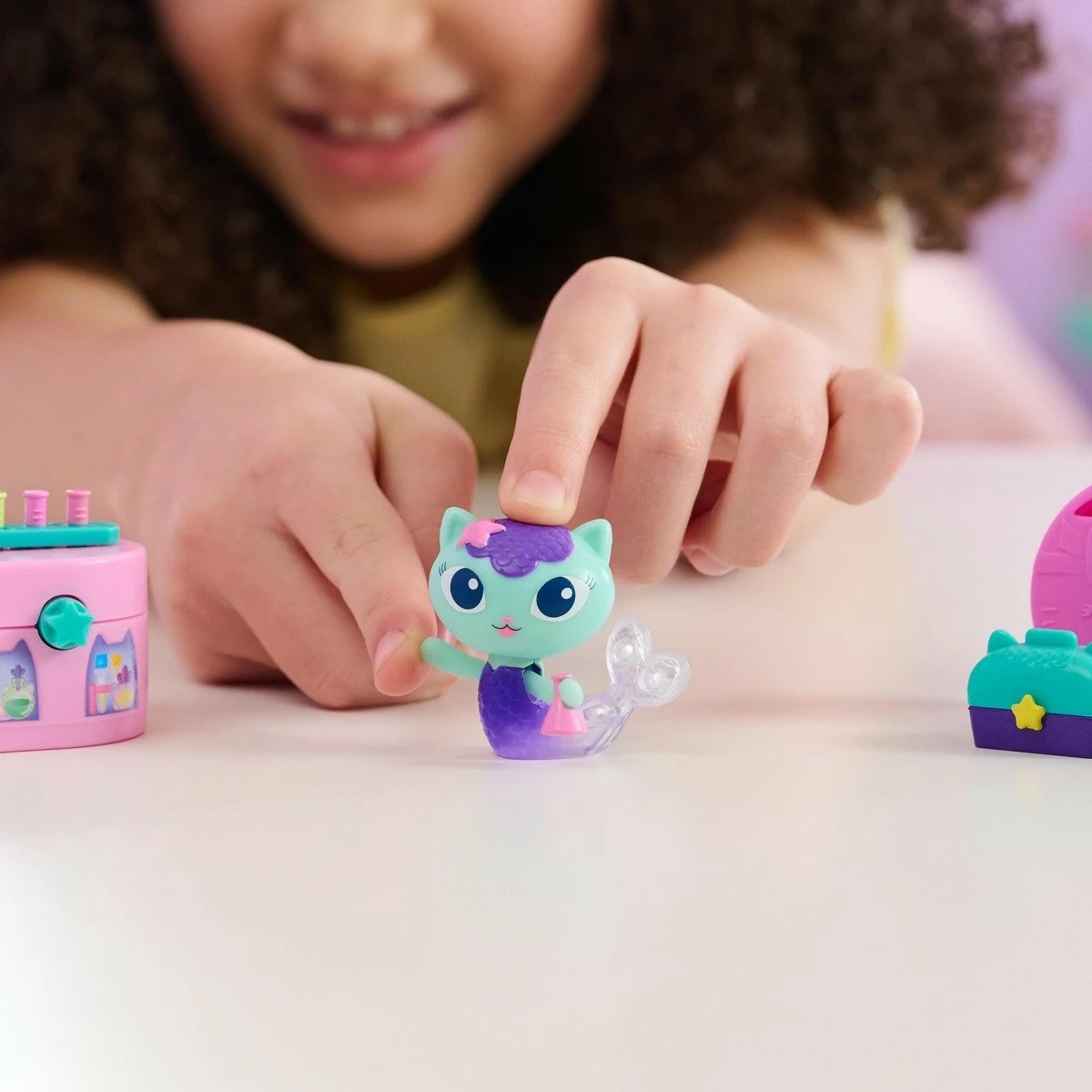 Set figurash Spin Master Gabby's Dollhouse Mermaid Laboratory, plastikë, për fëmijë, shumëngjyrëshe