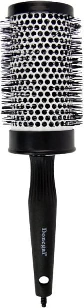 Furçë për stilim flokësh Donegal Ceramic 54mm për femra e zezë, 1 copë