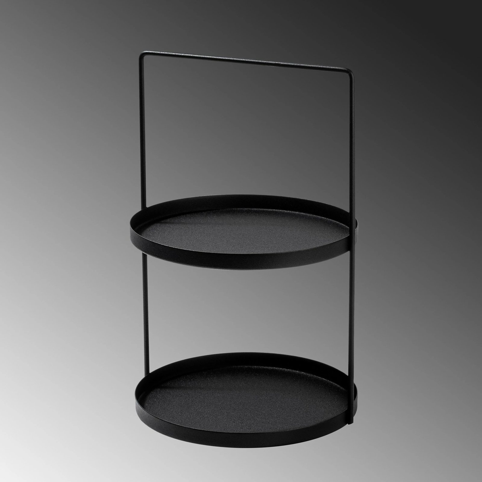 Aksesor dekorativ metalik, dizajn Aberto, Tılos, ngjyrë e zezë