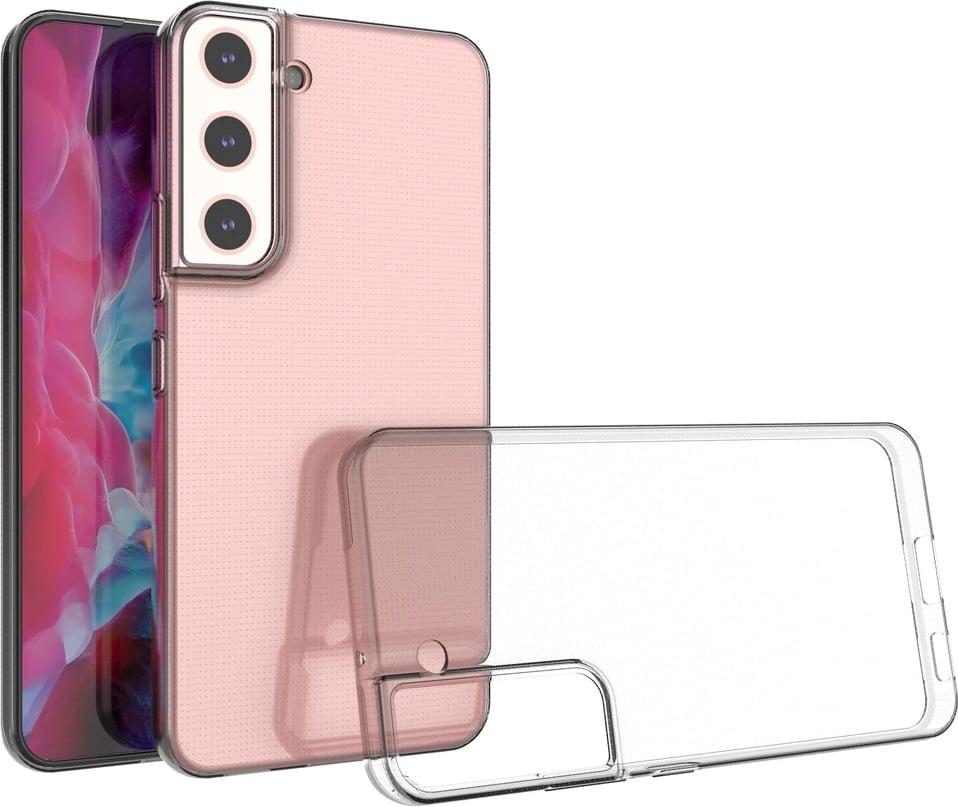 Mbështjellës Hurtel Ultra Clear 0.5mm për Samsung Galaxy S22+, Transparent