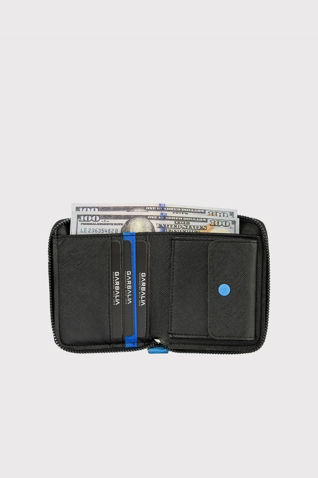 Portofol grash Zoozie Bags, Santa, ngjyrë kaltër