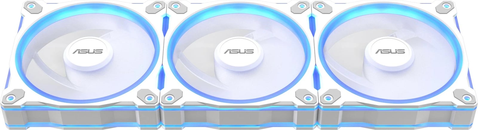 Set ventilatorë për kasë ASUS Prime MR120 Fan ARGB Reverse, 12 cm, 3 copë, Bardhë