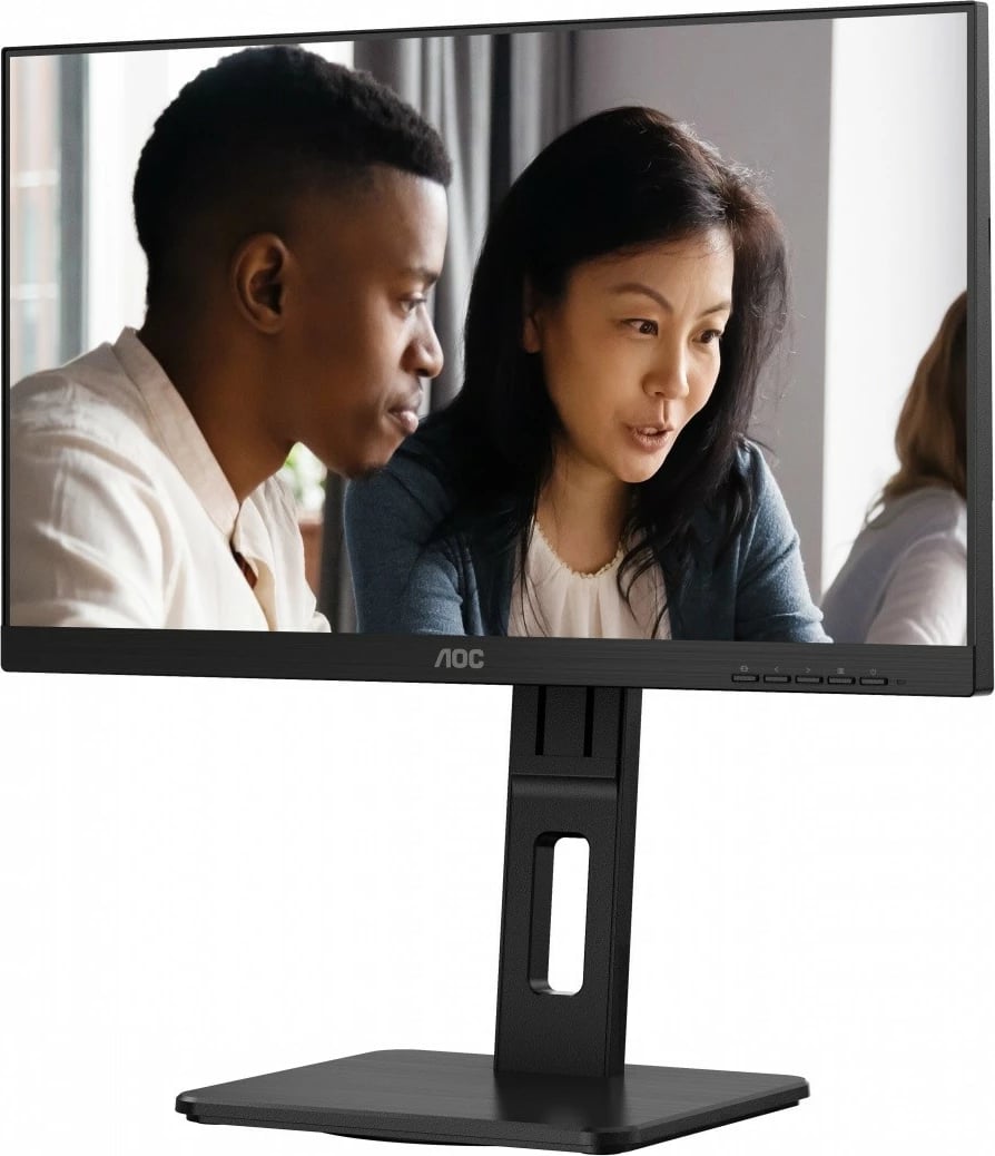 Monitor AOC 22E2UMF, 21.5", VA, FHD 1080p, Pivot, Altaparlantë, USB Hub, Zi