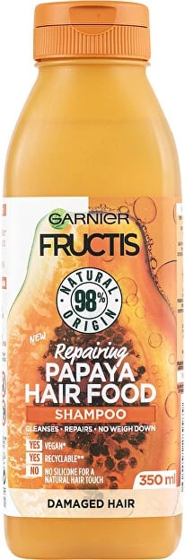 Shampo Garnier Fructis Papaya Hair Food, 350 ml