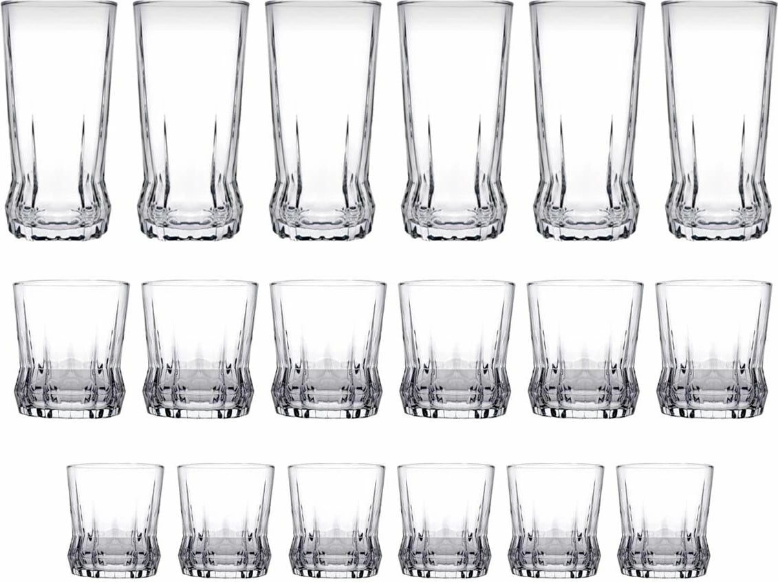 Set gotash prej qelqi (18 copë), Hermia Concept, Gaia 18 Set gotash prej qelqi (18 copë), Hermia Concept, Gaia 18