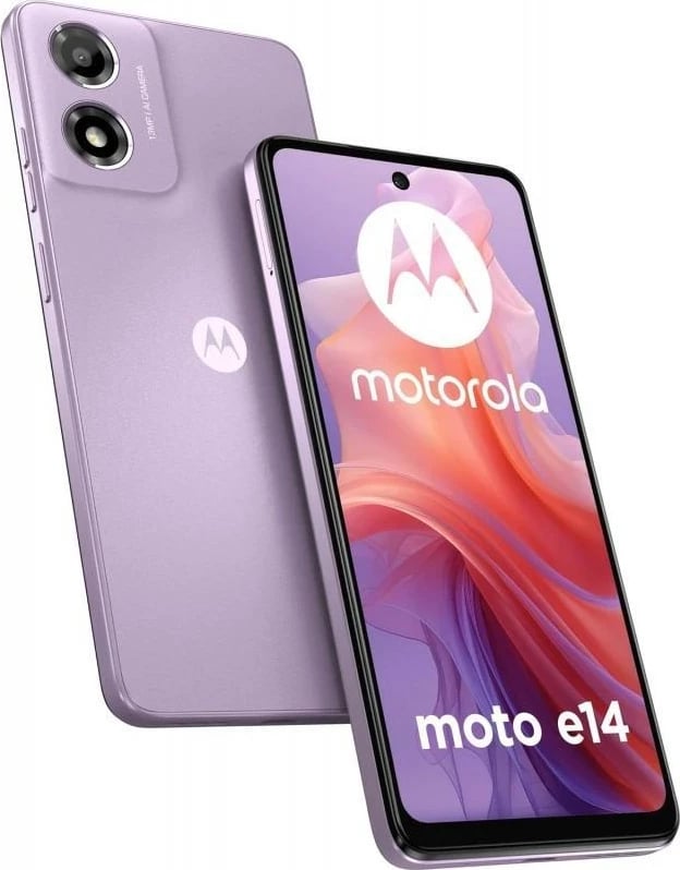 Celular Motorola Moto E14 2+64GB 6.56" Pastel Purple