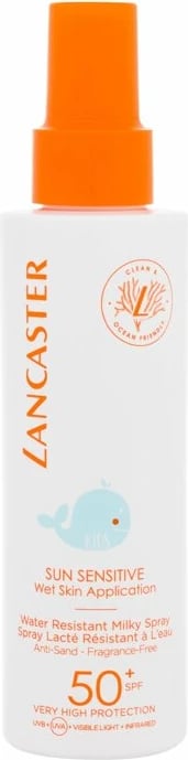 Losion për trup për fëmijë Lancaster Sun Sensitive Spray qumështi SPF50+ 150ml