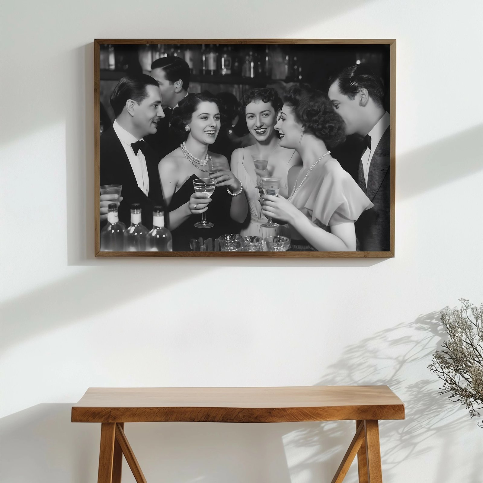 Pikturë dekorative me kornizë MDF, Wallity, GE151-L