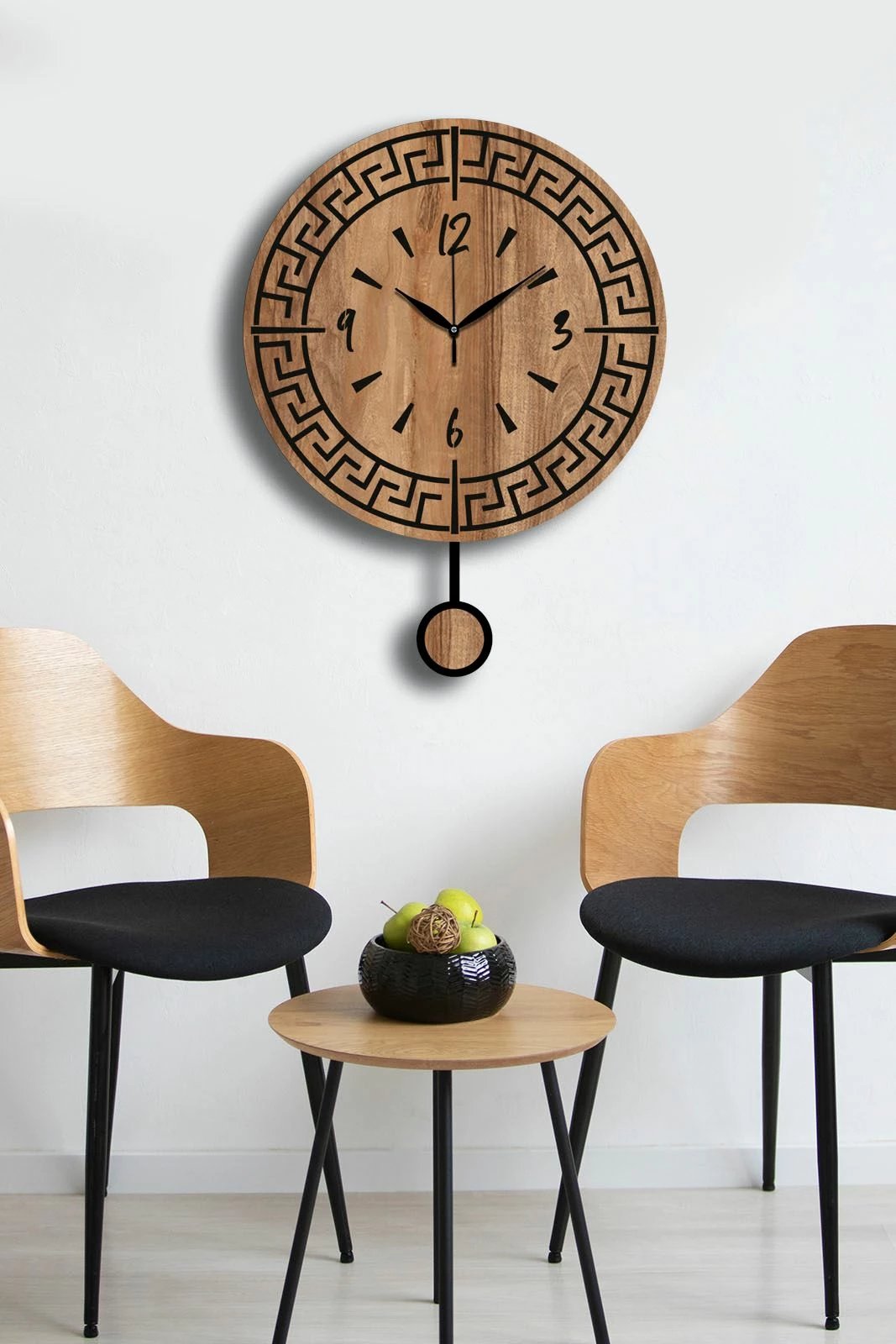 Orë muri dekorative Wallity, ngjyrë arre, Vlnt113Mo