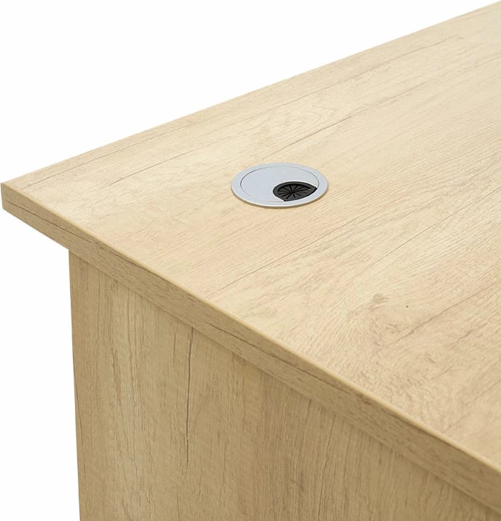 Tavolinë zyre pa sirtarë lëvizës Amazon sonoma 150x75x75