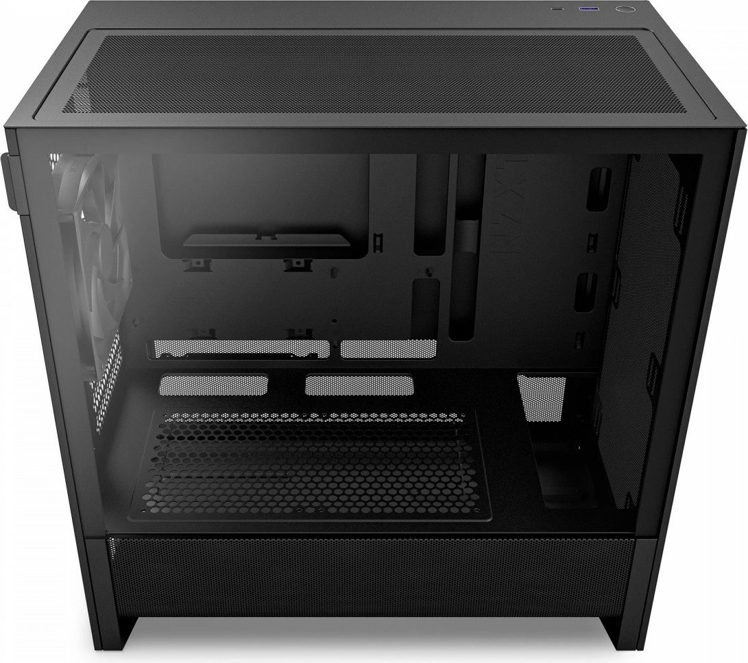 Kasë NZXT H3 Flow, Mini Tower, ATX/Micro ATX, e zezë
