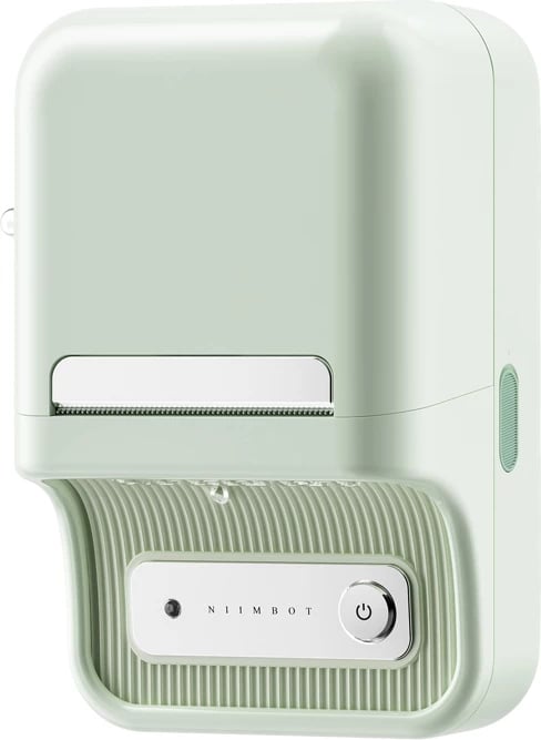 Printer etiketash portativ, NIIMBOT B21S, 203 dpi, rrotull 20-48 mm, Bluetooth, bateri 1200 mAh, USB-C, mint