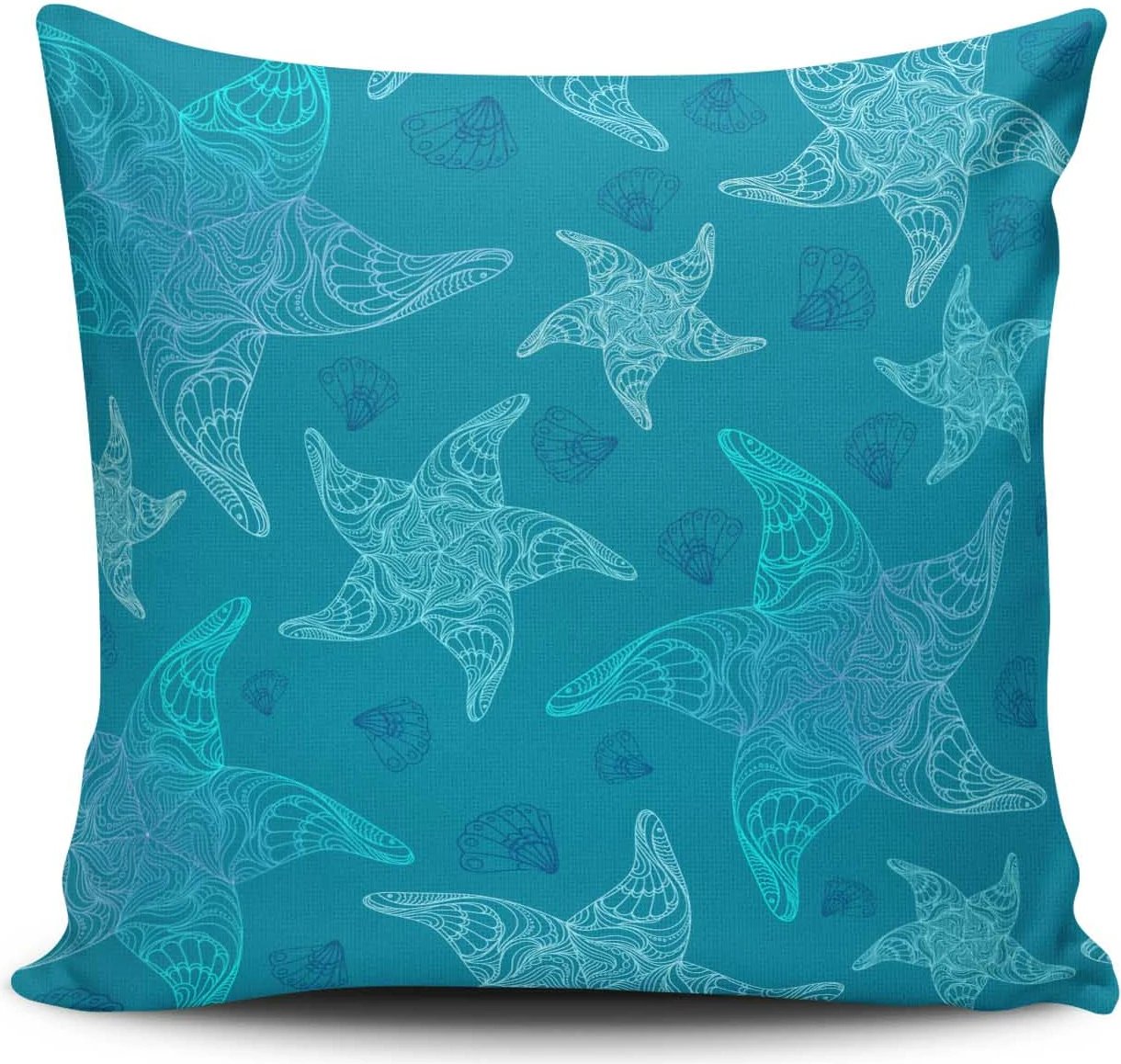 Jastëk mbulesë Aberto Design, NKLF-394, shumëngjyrëshe, 43x43cm