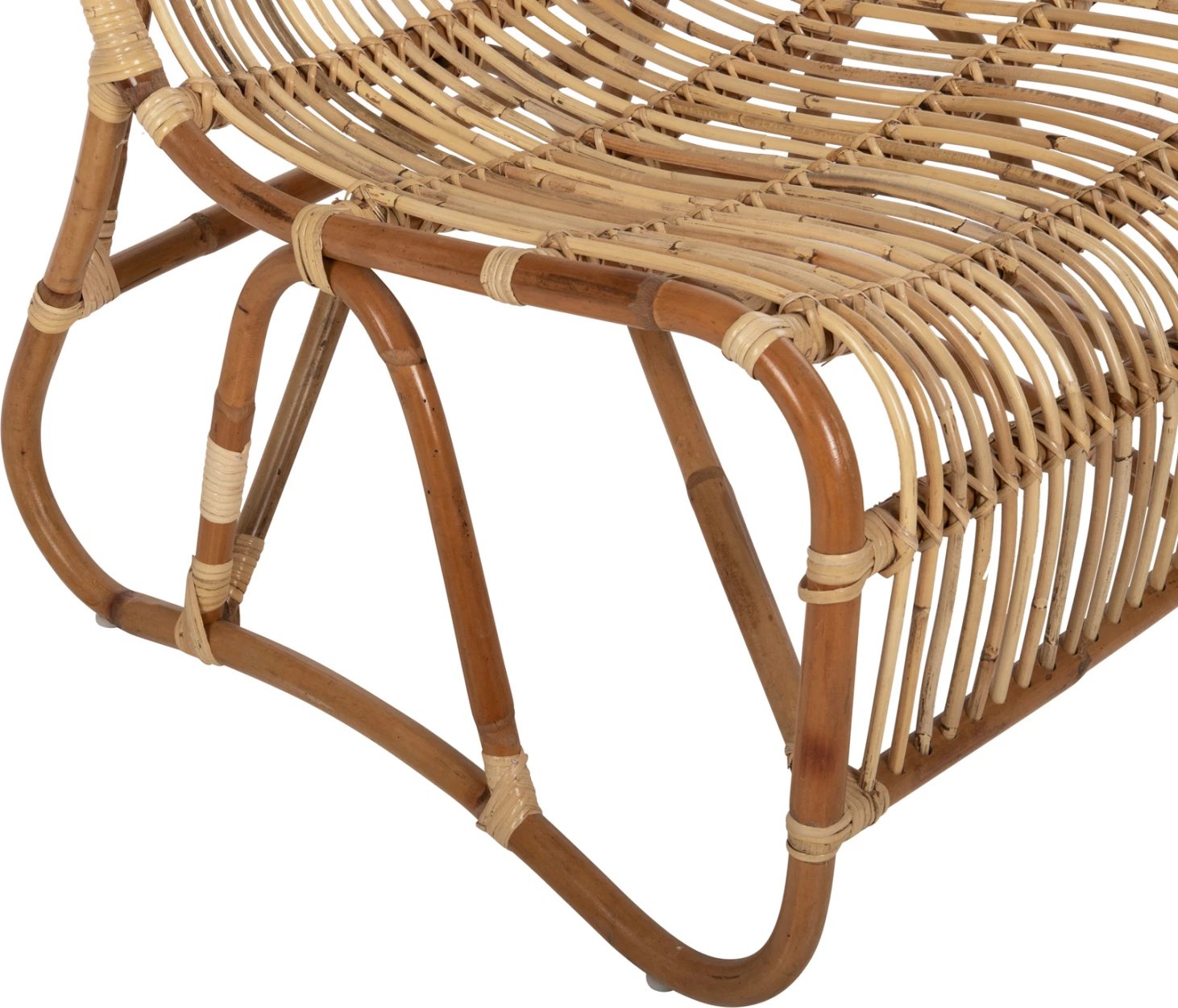 Karrige e jashtme BRONNY FH9644.01 rattan ngjyrë natyrale 60x82x92Hcm.