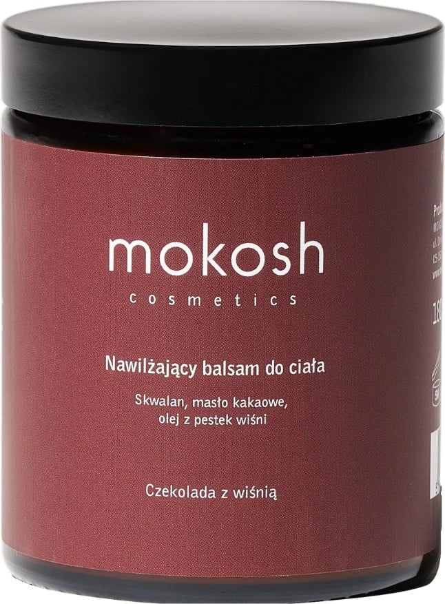 Balsam trupi për femra Mokosh Chocolate with Cherry, 180ml