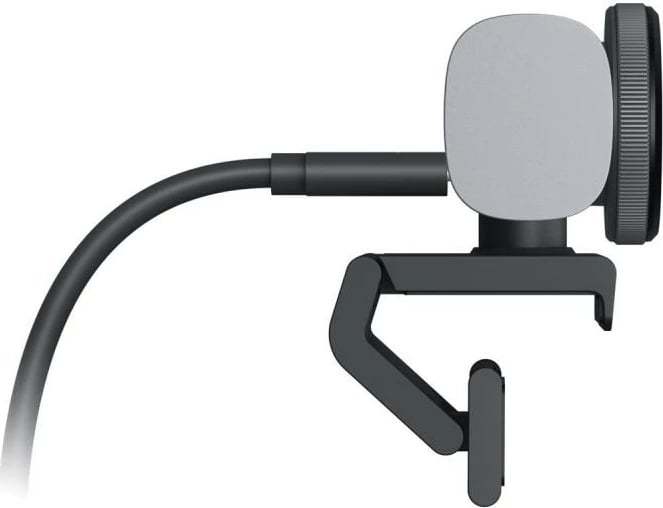 Webcam, Logitech MX Brio 960-001554, 4K ultra-wide 8MP, për livestream, gri e çelët