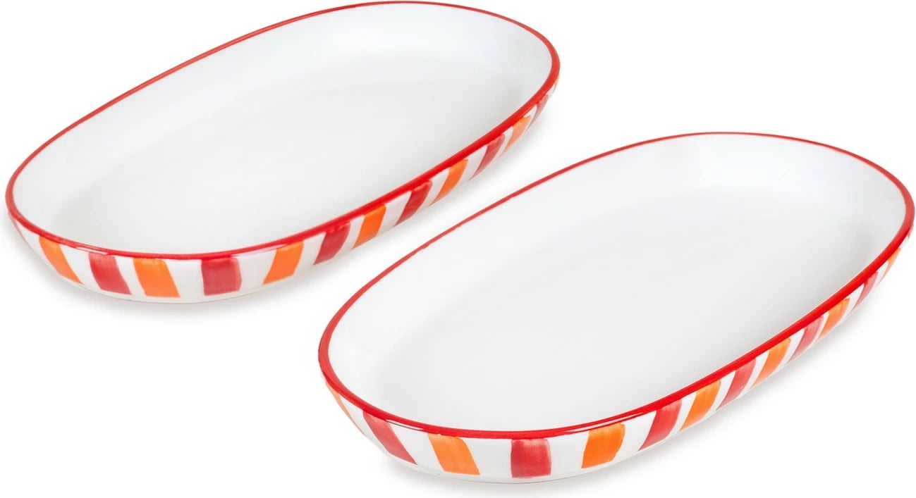 Set pjatash servirëse Hermia JOY0012, 26 x 14 x 3 cm, 2 copë