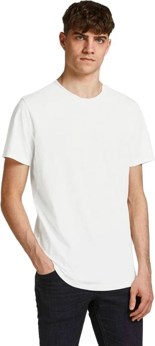Maicë për meshkuj Jack & Jones, e bardhë