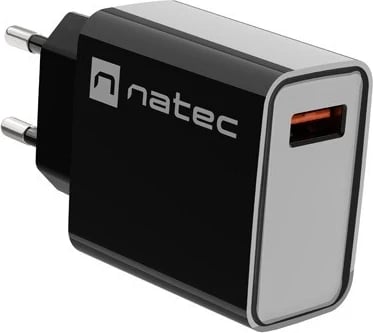 Karikues Natec Ribera 18W USB-A, i zi Karikues Natec Ribera 18W USB-A, i zi