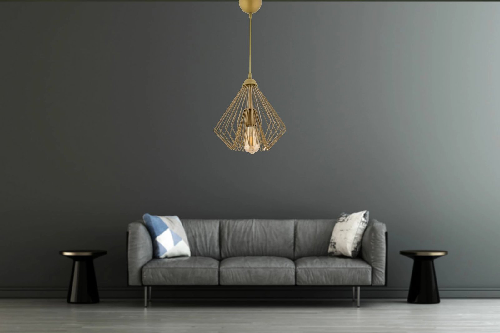 Llambë tavani Opviq, ngjyrë ari, Antir