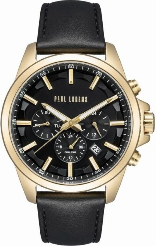 Orë dore për meshkuj Paul Lorens, e zezë