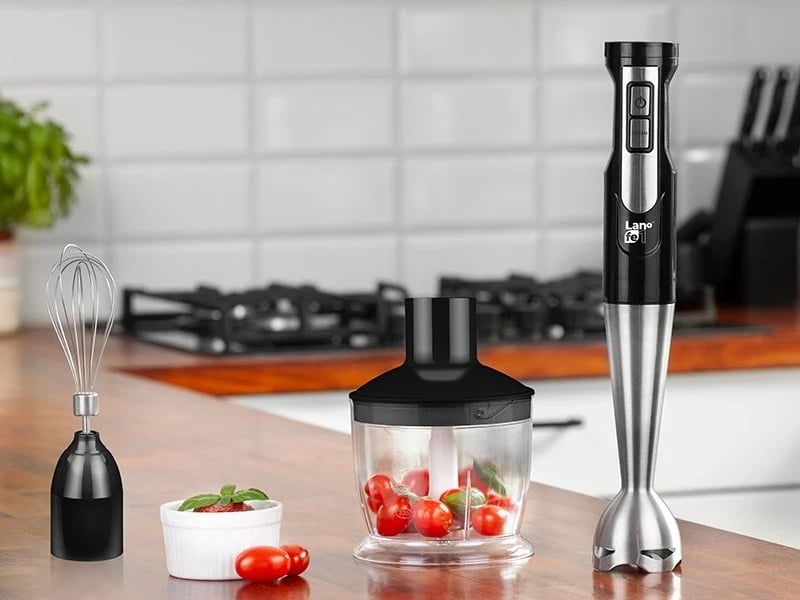 Blender zhytës Lafe BRK-003A, 0.6 L, i zi dhe argjendtë Blender zhytës Lafe BRK-003A, 0.6 L, i zi dhe argjendtë