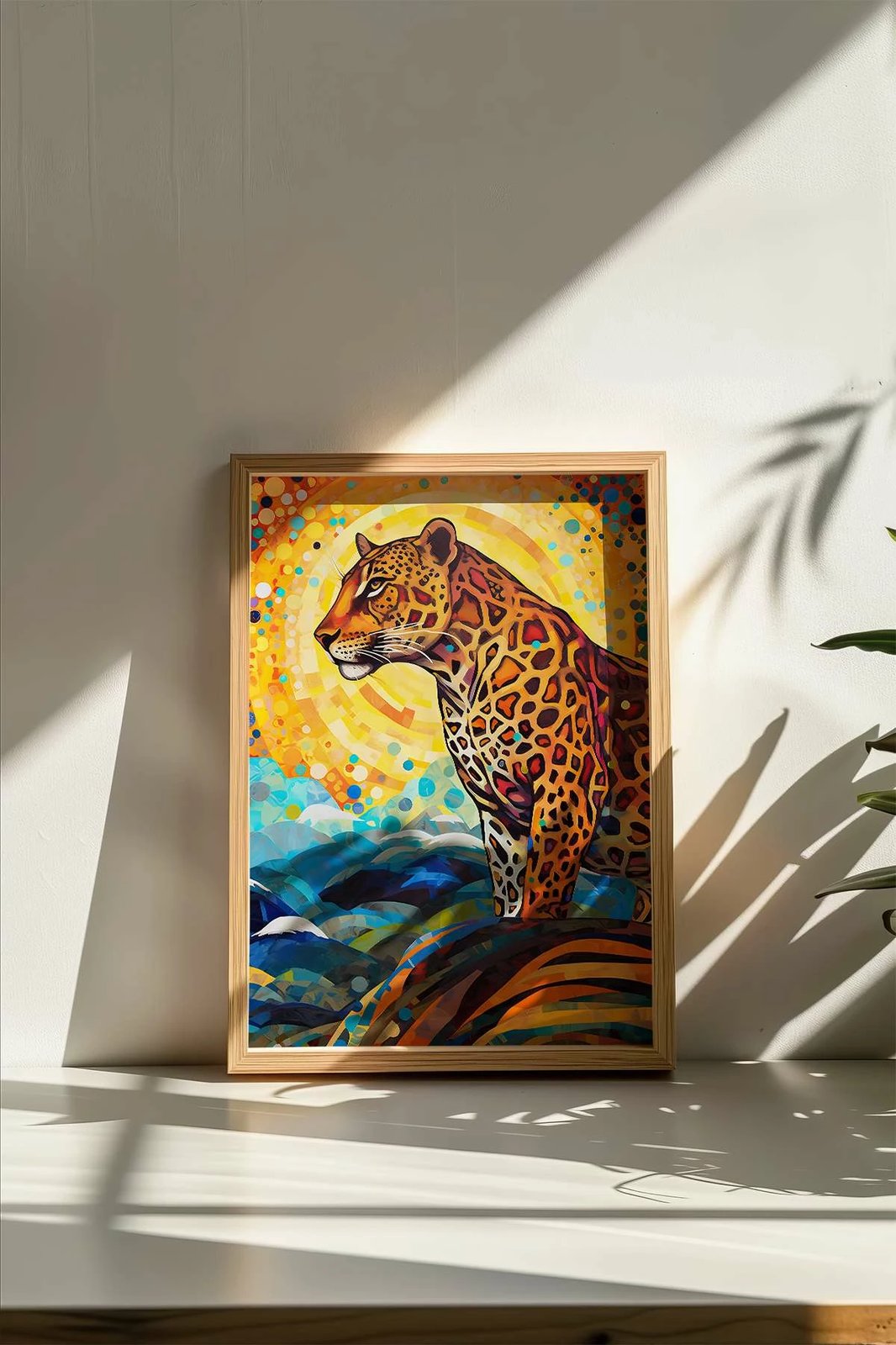 Pikturë dekorative me kornizë, shumëngjyrëshe, Wallity, Mscartmdl9