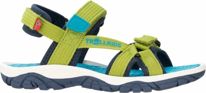Sandale për fëmijë Trollkids, të gjelbra Sandale për fëmijë Trollkids, të gjelbra