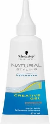 Xhel për stilim flokësh Schwarzkopf Natural Styling Hidrowave Creative Gel 1, unisex, 50ml
