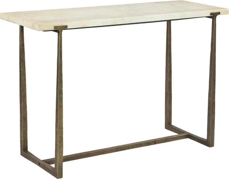 Konsol Bakari, e bardhë, 122x41x79