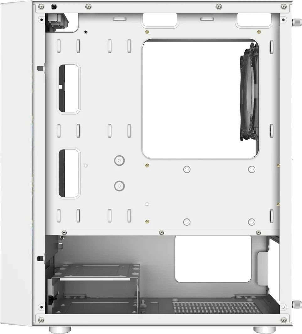 Kasë Logic Concept Atos ARGB Mini, Micro ATX, e bardhë Kasë Logic Concept Atos ARGB Mini, Micro ATX, e bardhë