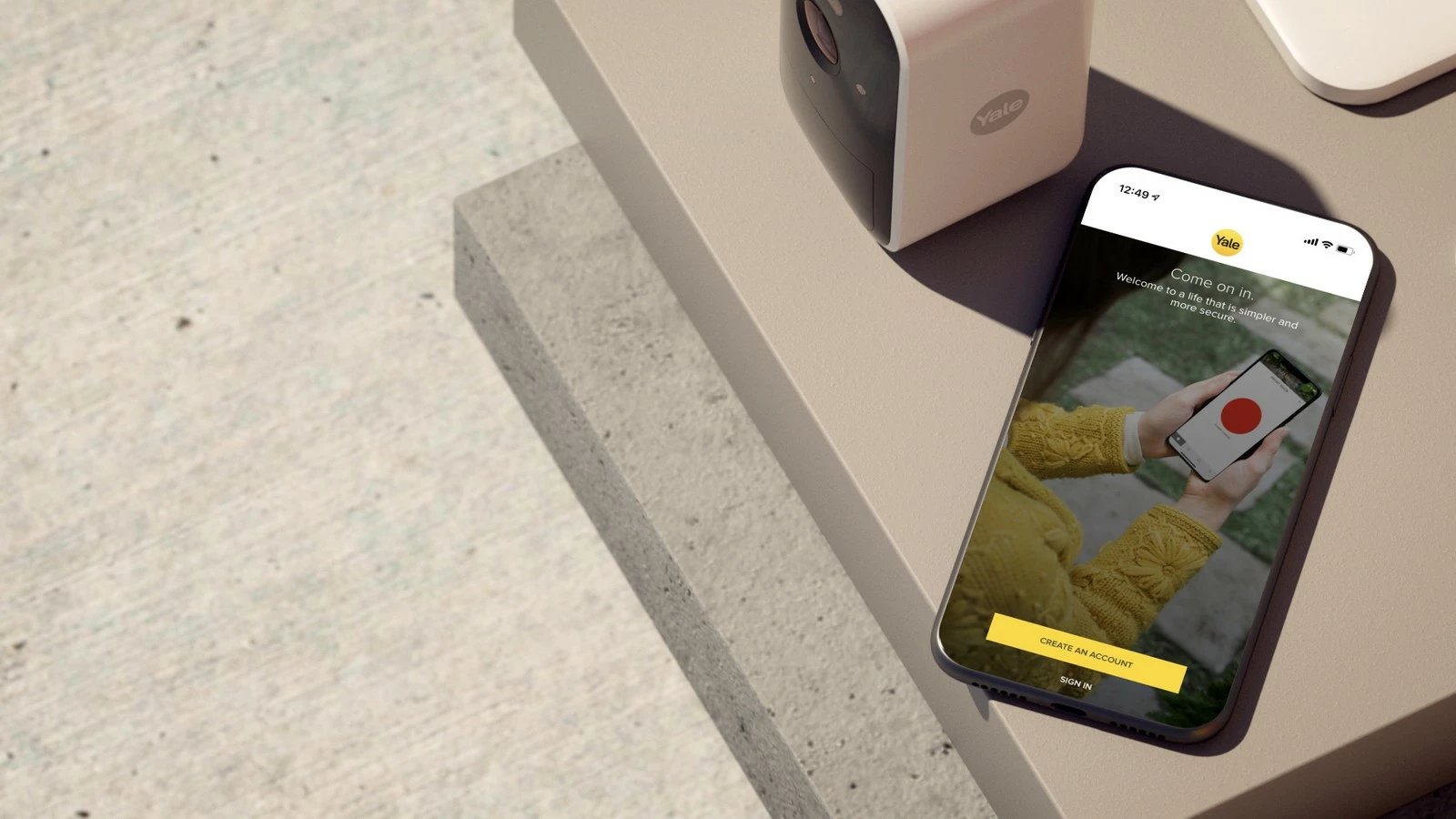 Kamerë e jashtme inteligjente YALE HOME SV-OC-1A-W, wireless, Full HD 1080p, e bardhë Kamerë e jashtme inteligjente YALE HOME SV-OC-1A-W, wireless, Full HD 1080p, e bardhë