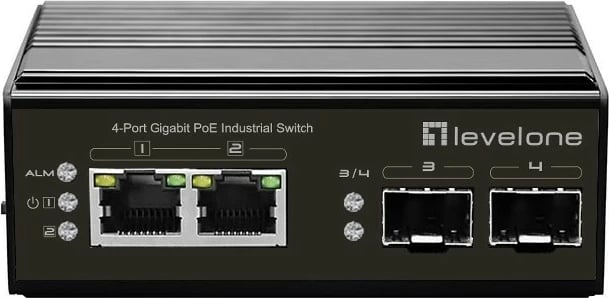Switch LevelOne IGP-0432, Gigabit Ethernet, PoE, i zi