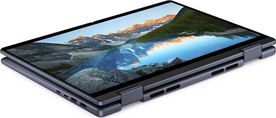 Laptop Dell Inspiron 7445 2-n-1, AMD Ryzen 5 8640HS, 14", 16 GB RAM, 512 GB SSD, Blu