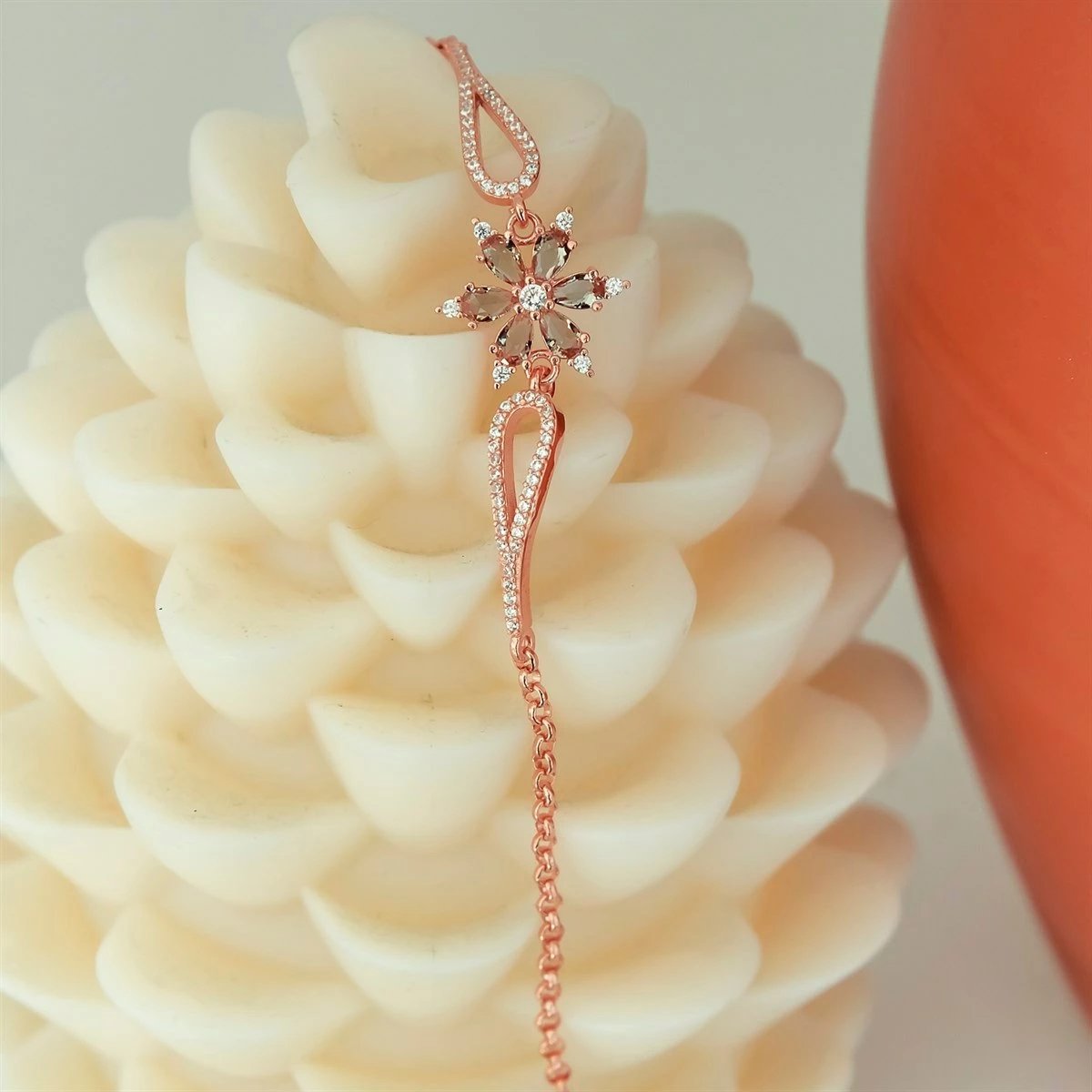 Byzylyk argjendi, ngjyrë rozë e bardhë, Jumeon, NRZ99114