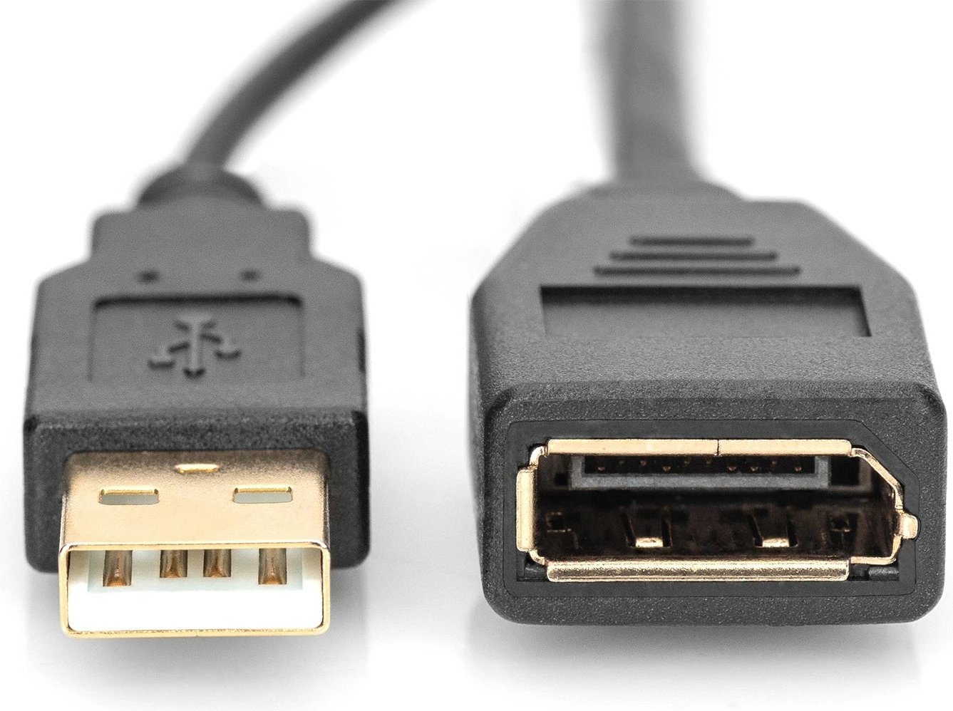 Adapter HDMI në DisplayPort Digitus 4K, 0.2m, i zi