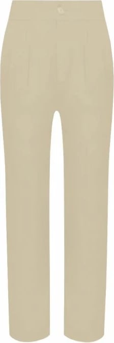 Pantallona për femra Tommy Hilfiger, modeli Tjw Shrs Pleated Tapered, ngjyrë krem